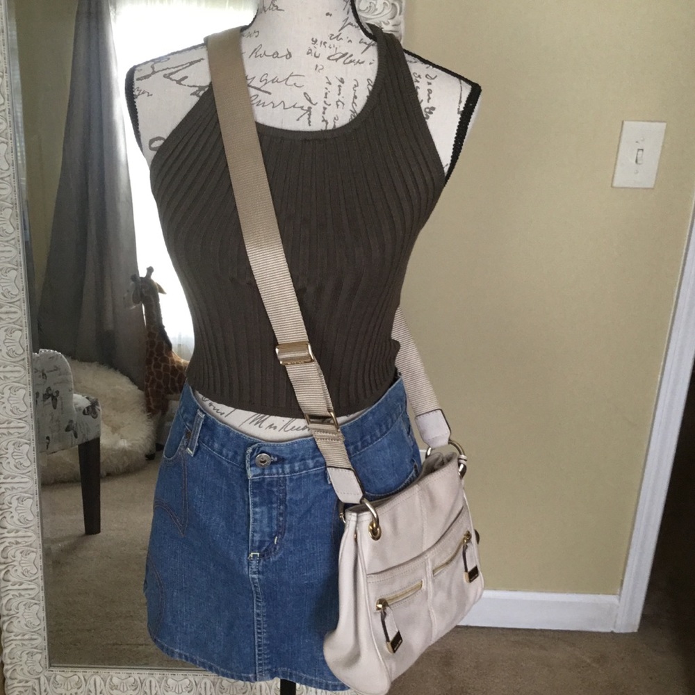 Guess western style jean skirt